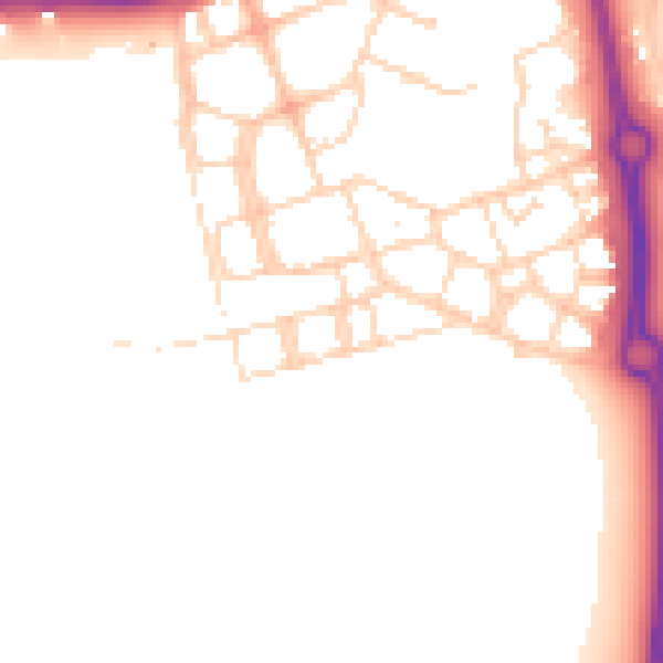Daytime road noise heatmap for NN5 4AN
