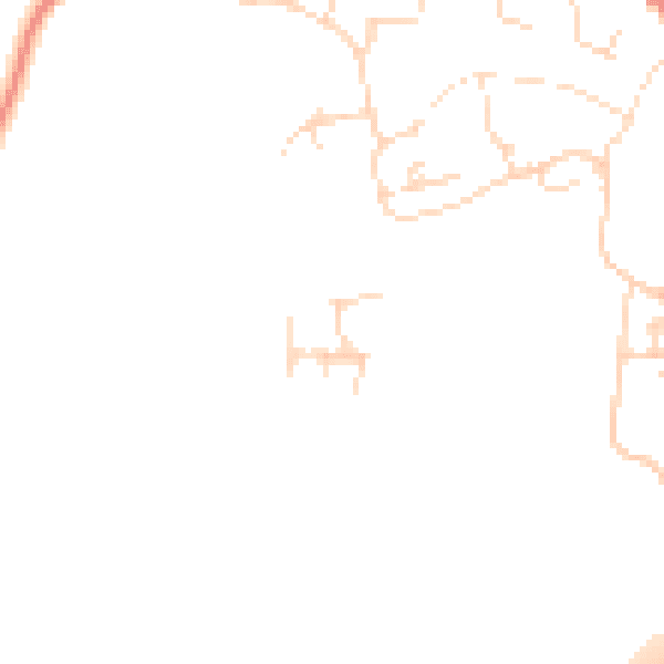 Daytime road noise heatmap for NN5 4AR