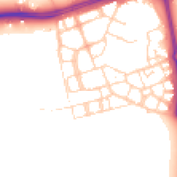 Daytime road noise heatmap for NN5 4DG