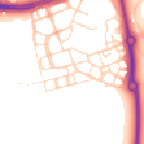Daytime road noise heatmap for NN5 4DP