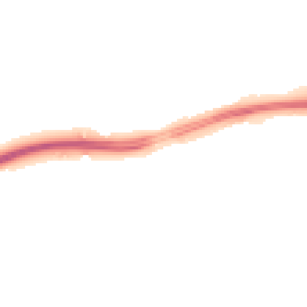 Night-time road noise heatmap for NN5 4FU