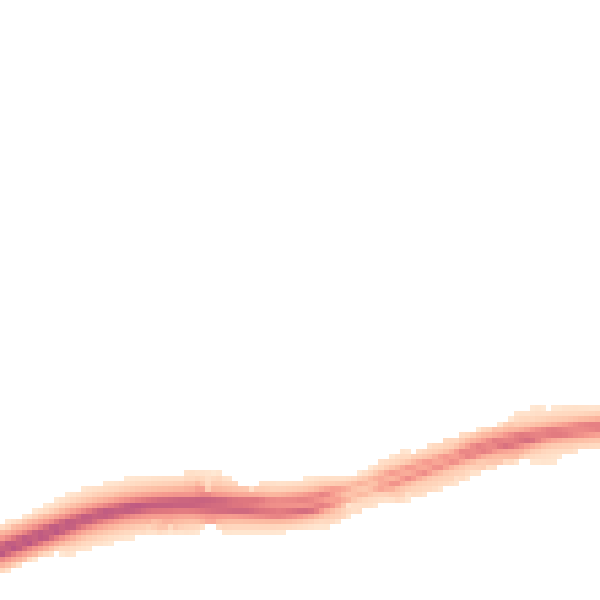 Night-time road noise heatmap for NN5 4WF