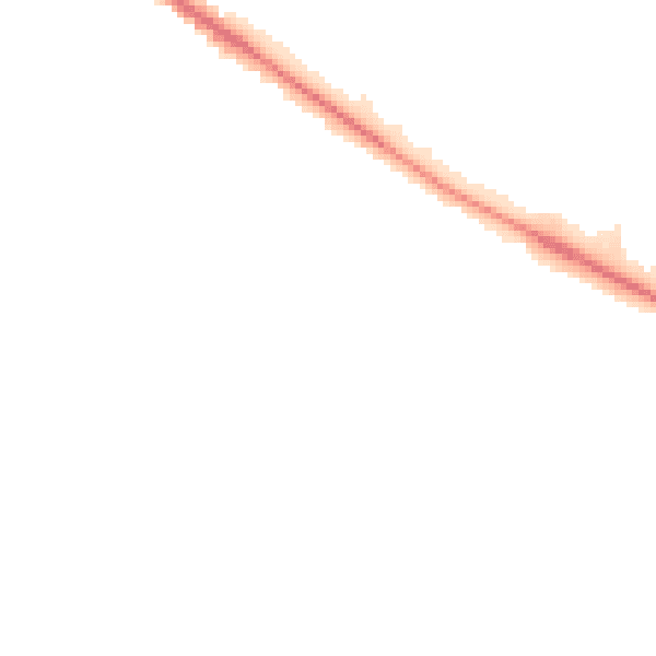 Night-time road noise heatmap for NN5 6RJ