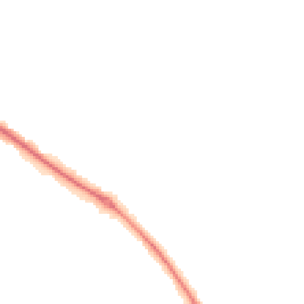 Night-time road noise heatmap for NN5 7AA