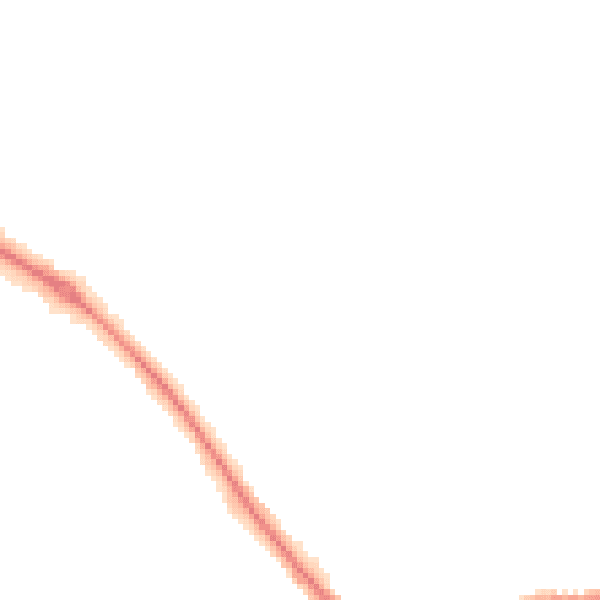 Night-time road noise heatmap for NN5 7BP