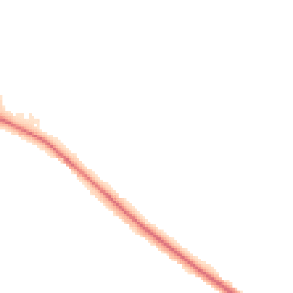 Night-time road noise heatmap for NN5 7RS