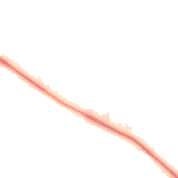 Night-time road noise heatmap for NN5 7UW