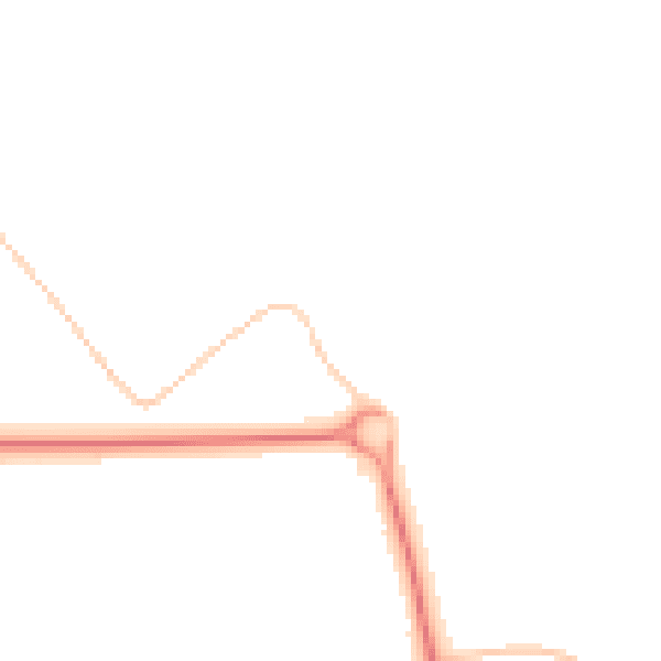 Night-time road noise heatmap for NN6 0AF