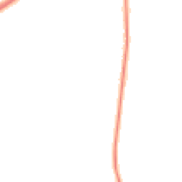 Daytime road noise heatmap for NN6 0DA