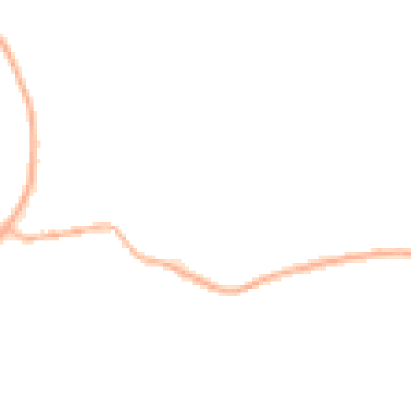 Night-time road noise heatmap for NN6 0JY