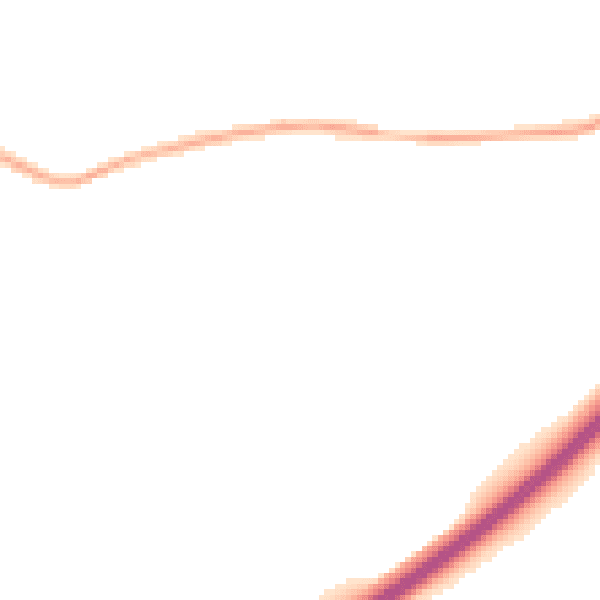 Night-time road noise heatmap for NN6 0LZ