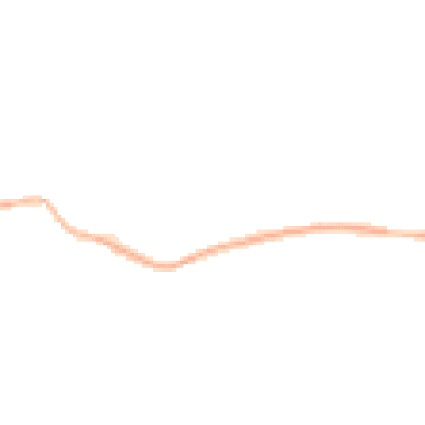 Night-time road noise heatmap for NN6 0NP