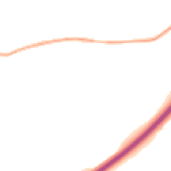 Night-time road noise heatmap for NN6 0PP