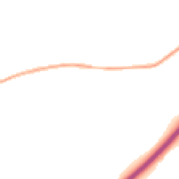 Night-time road noise heatmap for NN6 0PS