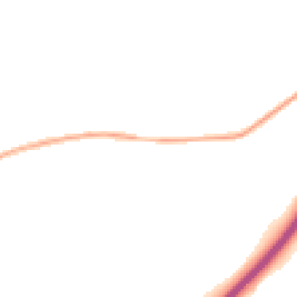 Night-time road noise heatmap for NN6 0PU