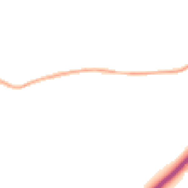 Night-time road noise heatmap for NN6 0PW