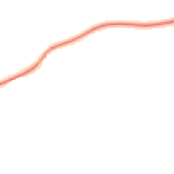 Night-time road noise heatmap for NN6 0QE