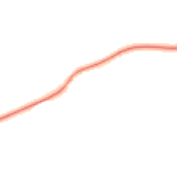Night-time road noise heatmap for NN6 0QH