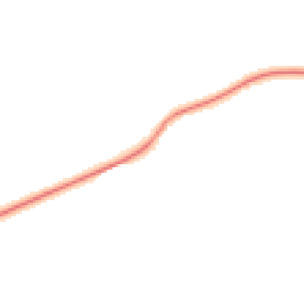 Night-time road noise heatmap for NN6 0QQ