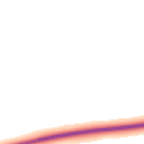 Night-time road noise heatmap for NN6 6DP
