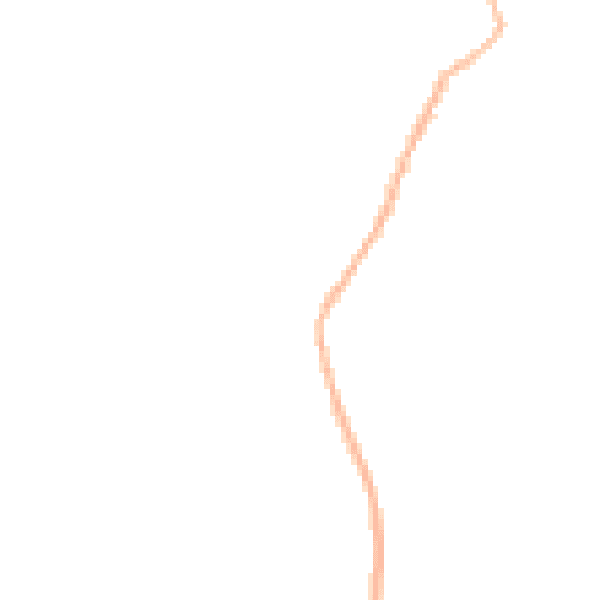 Night-time road noise heatmap for NN6 6HB