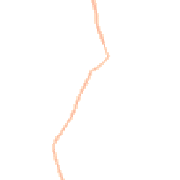 Night-time road noise heatmap for NN6 6JL