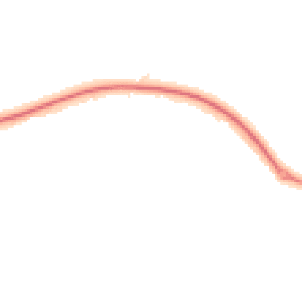Night-time road noise heatmap for NN6 7SP