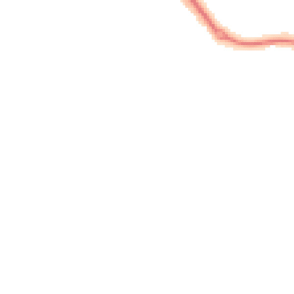 Night-time road noise heatmap for NN6 7TQ