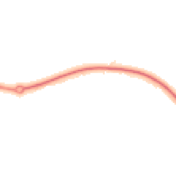 Night-time road noise heatmap for NN6 7UA