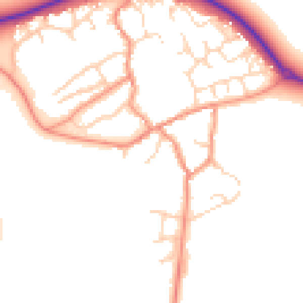 Daytime road noise heatmap for NN6 7XG