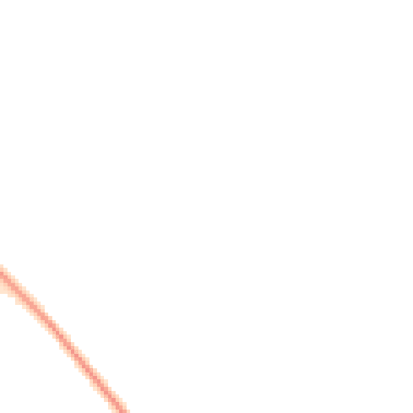 Night-time road noise heatmap for NN6 8BJ
