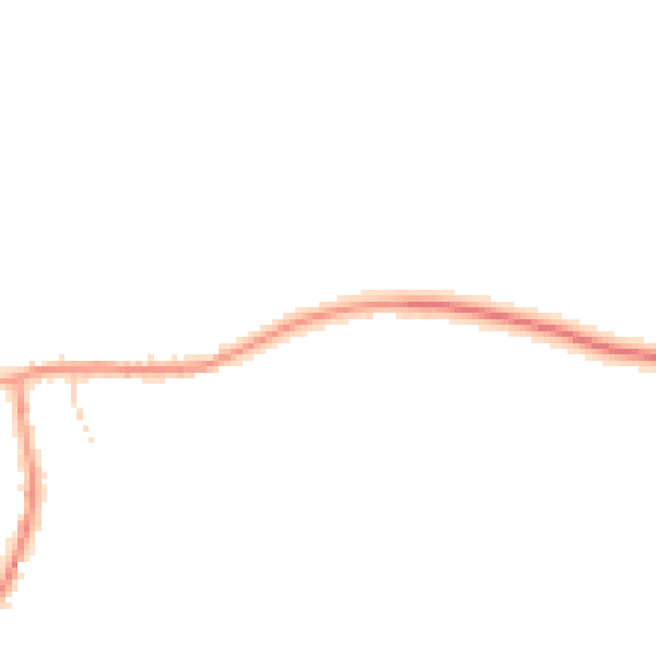 Daytime road noise heatmap for NN6 8DH