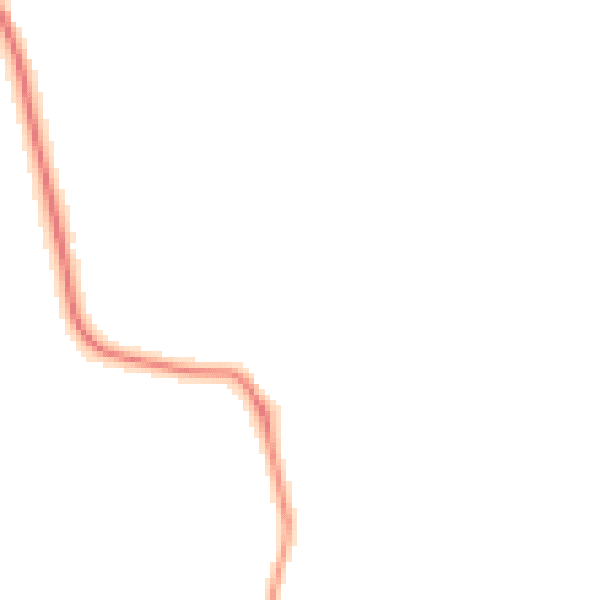 Night-time road noise heatmap for NN6 8GB