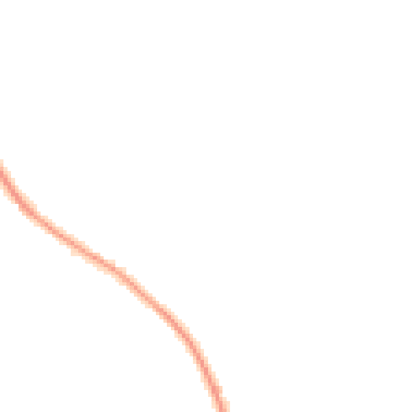 Night-time road noise heatmap for NN6 8NZ