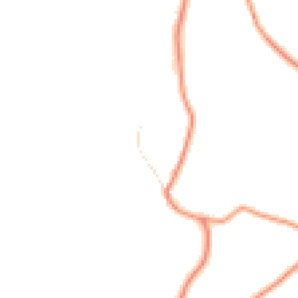 Daytime road noise heatmap for NN6 8RG