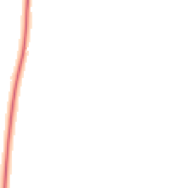Night-time road noise heatmap for NN6 9FL