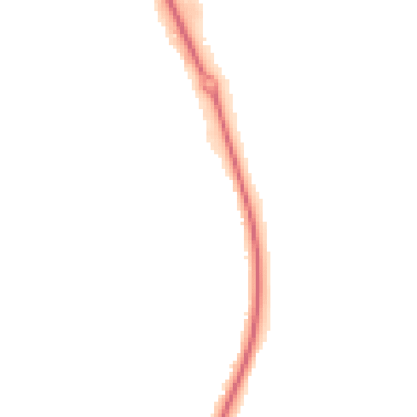 Night-time road noise heatmap for NN6 9US