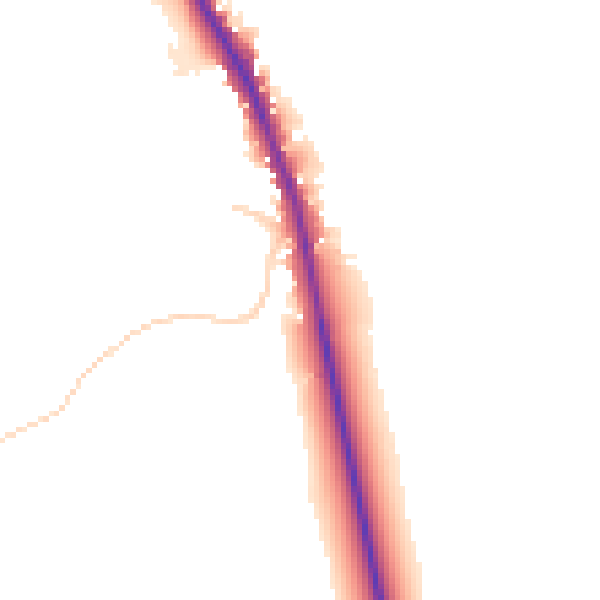 Daytime road noise heatmap for NN6 9XN