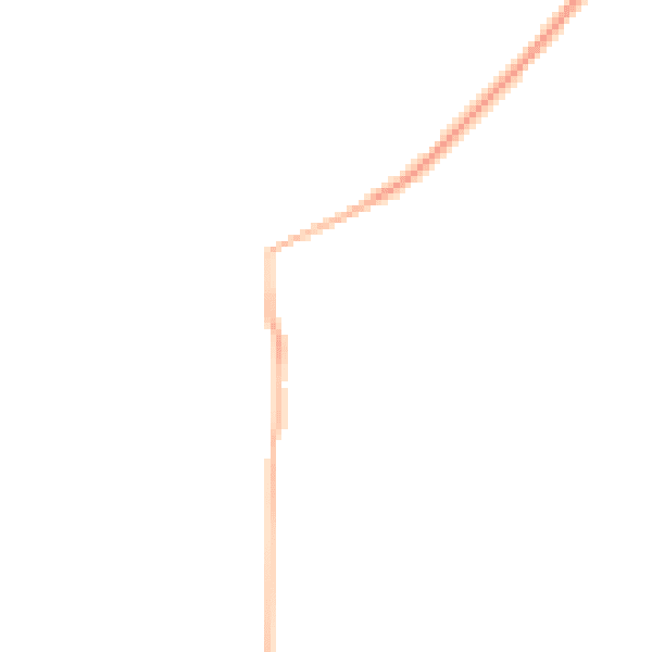 Night-time road noise heatmap for NN8 1FJ