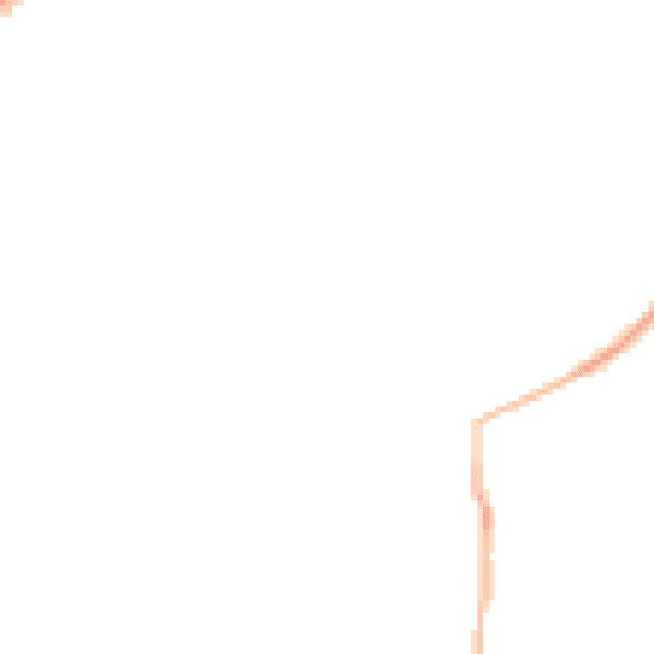 Night-time road noise heatmap for NN8 1FW