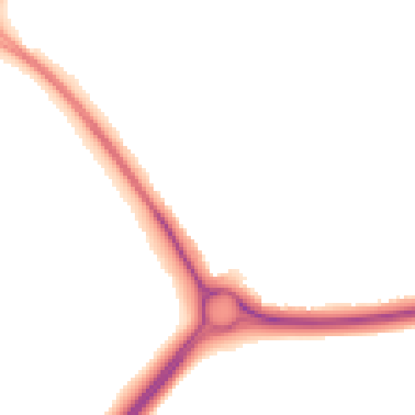 Night-time road noise heatmap for NN8 2RT