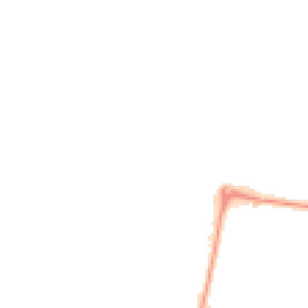 Night-time road noise heatmap for NN8 6AH