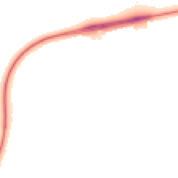 Night-time road noise heatmap for NN8 6PF