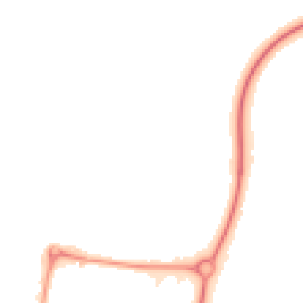 Night-time road noise heatmap for NN8 6QX