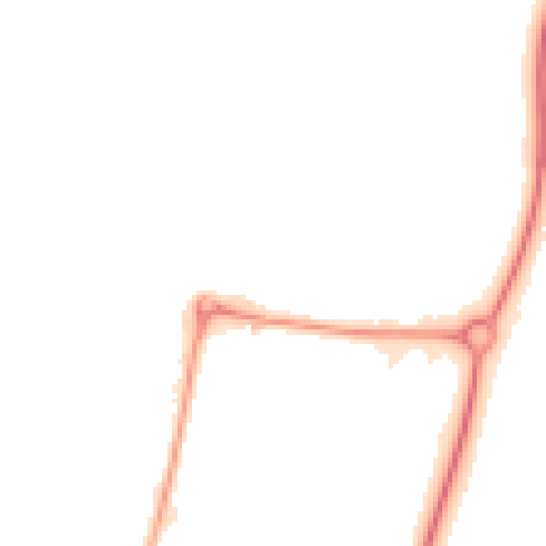 Night-time road noise heatmap for NN8 6XF