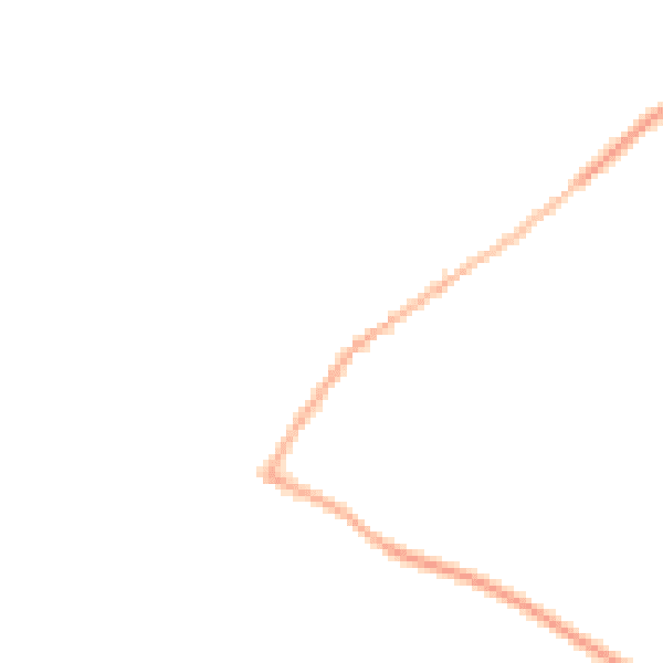 Night-time road noise heatmap for NN9 5AX