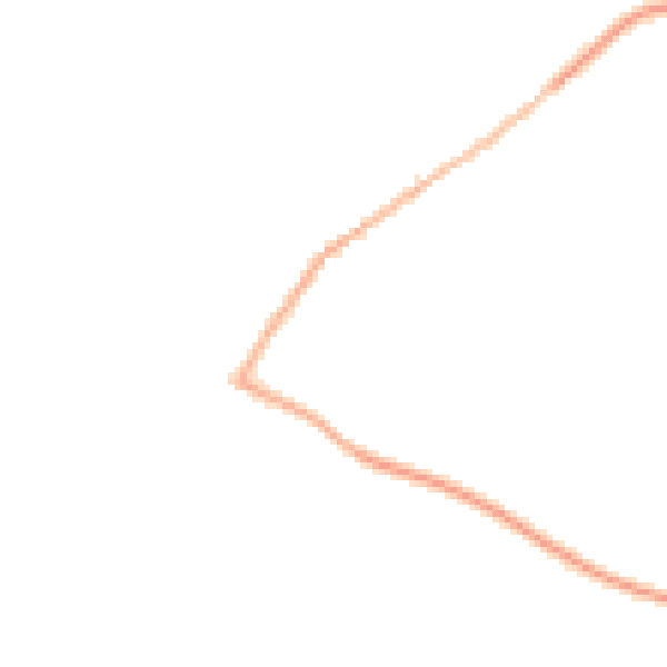 Night-time road noise heatmap for NN9 5BD