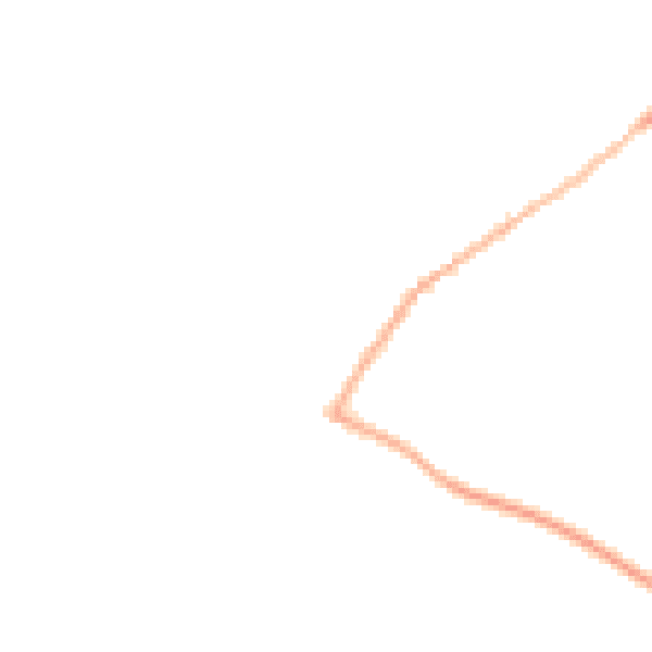 Night-time road noise heatmap for NN9 5BL