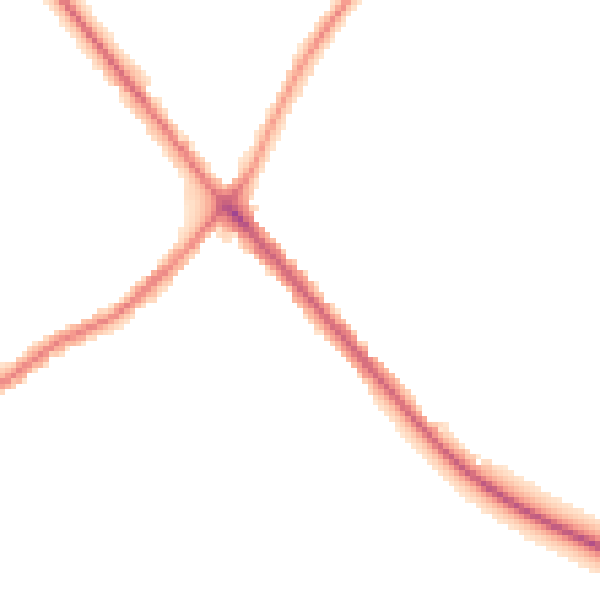 Night-time road noise heatmap for NN9 5DS