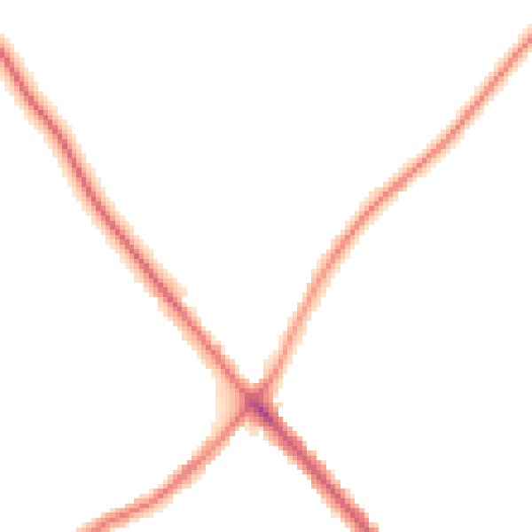 Night-time road noise heatmap for NN9 5DU